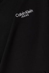 Calvin Klein Hoodie Men Logo Prited _ Black