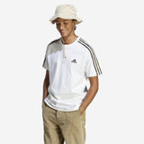 adidas Mens Essentials Single Jersey 3-Stripes T-Shirt T-