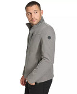 Calvin Klein  Infinite Stretch Soft Shell Lightweight Water-Repellent Men  Jacket – Grey