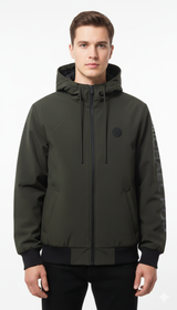 Michael Kors Men Hooded  Jacket – Olive | Winter Outerwear