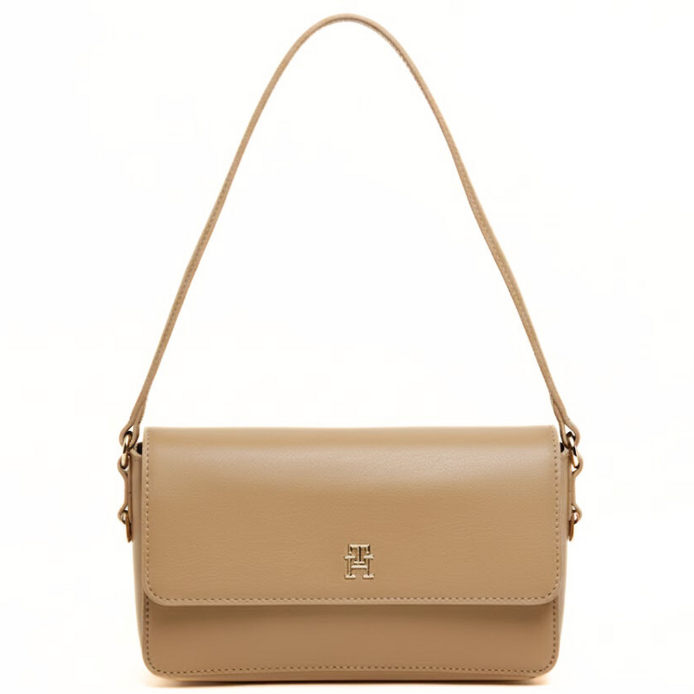 TOMMY HILFIGER Pebbled Flap Women bag