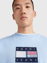 Tommy jeans  Sweatshirt Logo Printed Men _ Babe blue