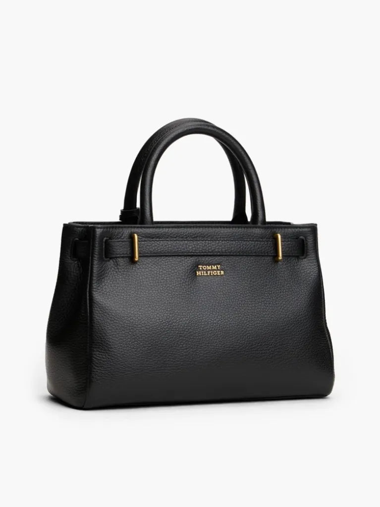 TOMMY HILFIGER American Icon Leather Tote Women bag