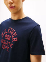 TommyHilfiger 1985 Athletic Logo T-Shirt  regular fit _ Navy