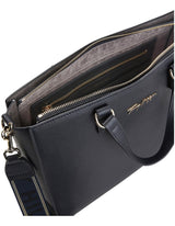 Tommy Hilfiger Structured Satchel for Women – Black
