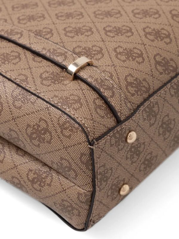 Guess Gold Buckle Detail Shoulder Bag