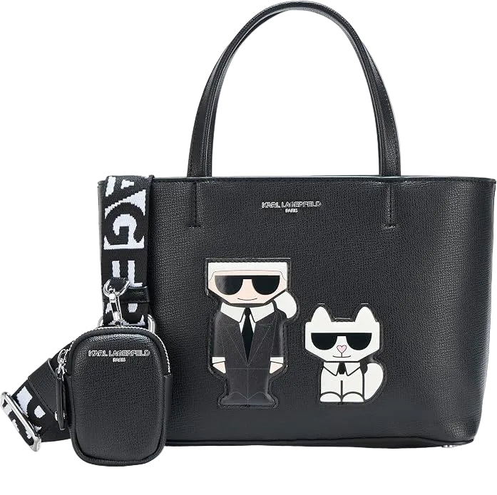 KARL LAGERFELD Womens Maybelle Choupette Satchel