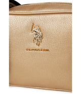 U.S. Polo Assn.CLASSIC ZIP METALLIC CROSSBODY BAG