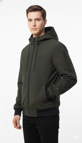 Michael Kors Men Hooded  Jacket – Olive | Winter Outerwear