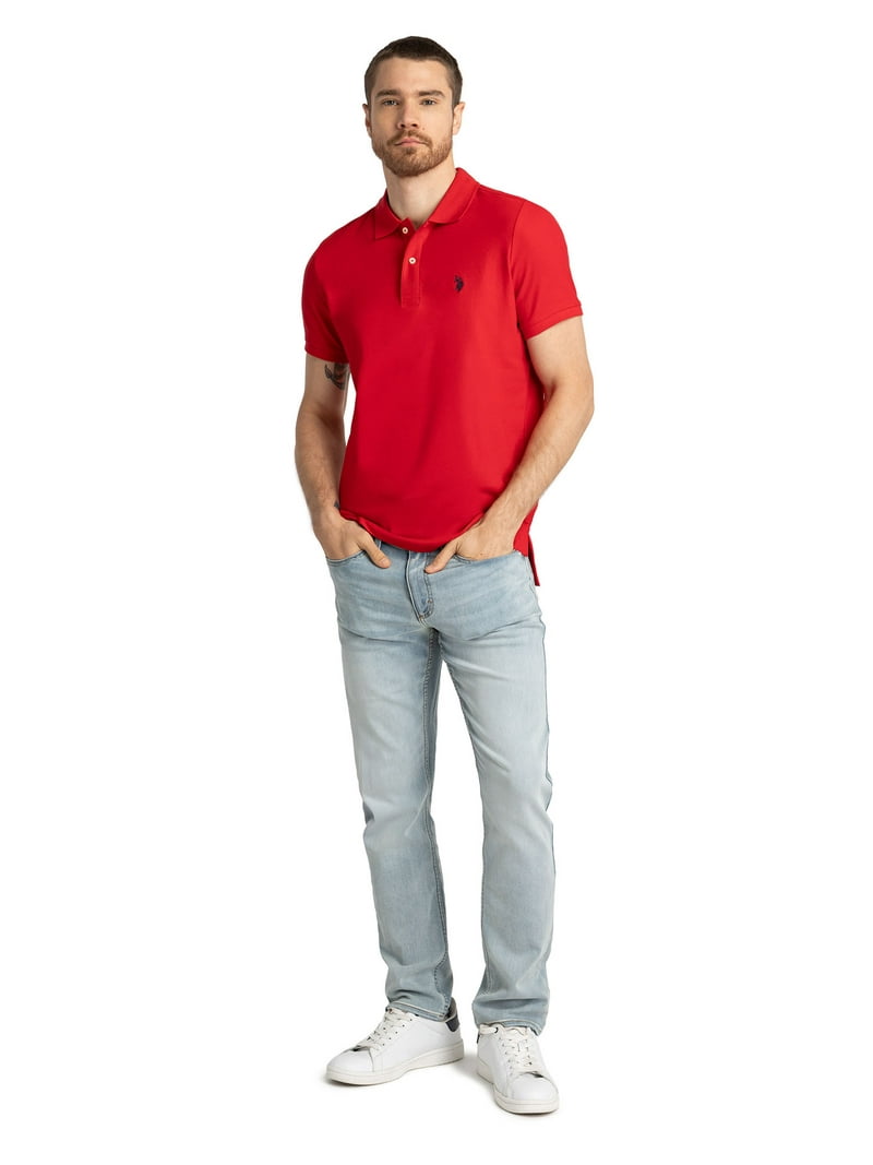 U.s polo Assan Pique men's T_shirt