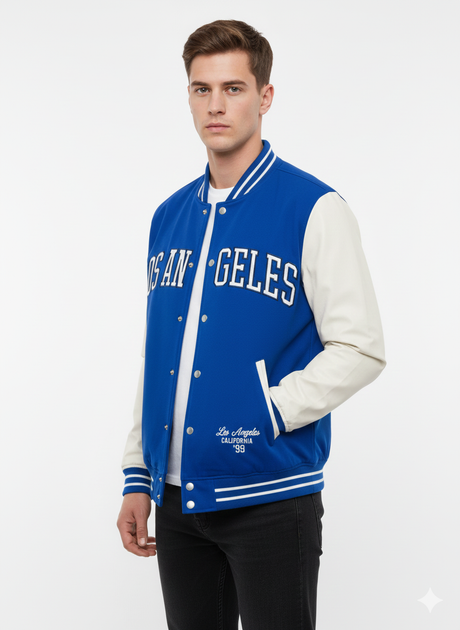 Hollister Fleece Men jacket _ Blue*White