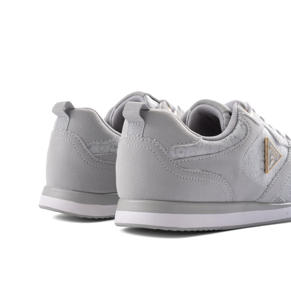 GUESS Women’s Light Grey Monogram Runner Sneakers