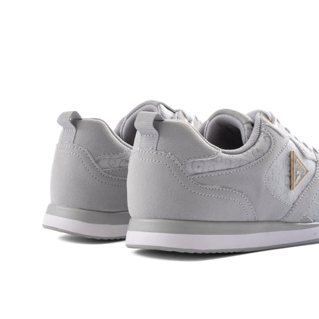 GUESS Women’s Light Grey Monogram Runner Sneakers