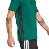 adidas Men's Essential Three Stripes Single Jersey Tee T-Shirt