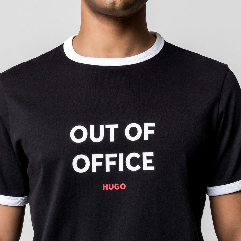 BOSS Doffice Printed Slogan T-Shirt