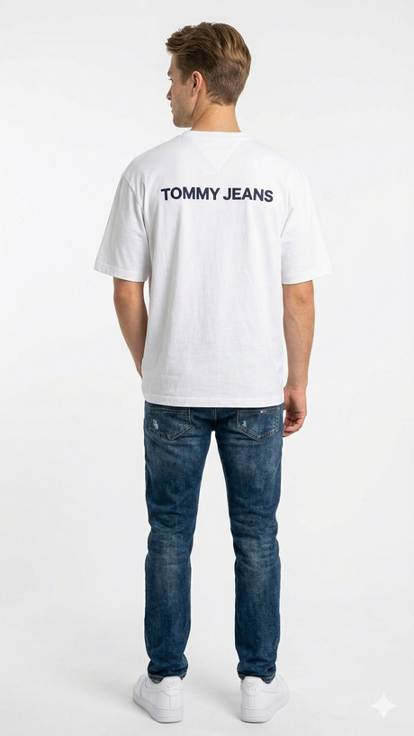 Tommy jeans Logo round t-shirt