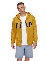 GAP Full Zip-Up Hoodie _ Mustard yellow