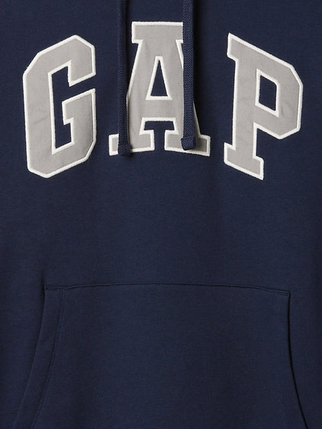 GAP Men’s Logo Fleece Hoodie – Navy