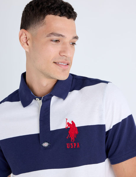 U.S POLO ASSN RUGBY STRIPE  T-SHIRT