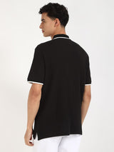 Tommy jeans Printed Half Sleeves polo