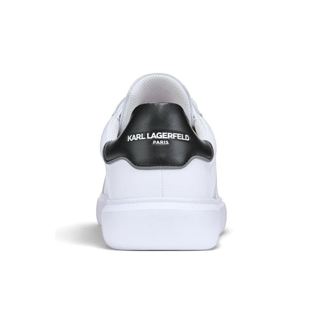 KARL LAGERFELD PARIS Logo Leather Low-Top Sneakers Men
