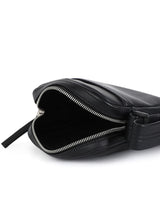 Calvin klein Black Mono Logo Reporter bag