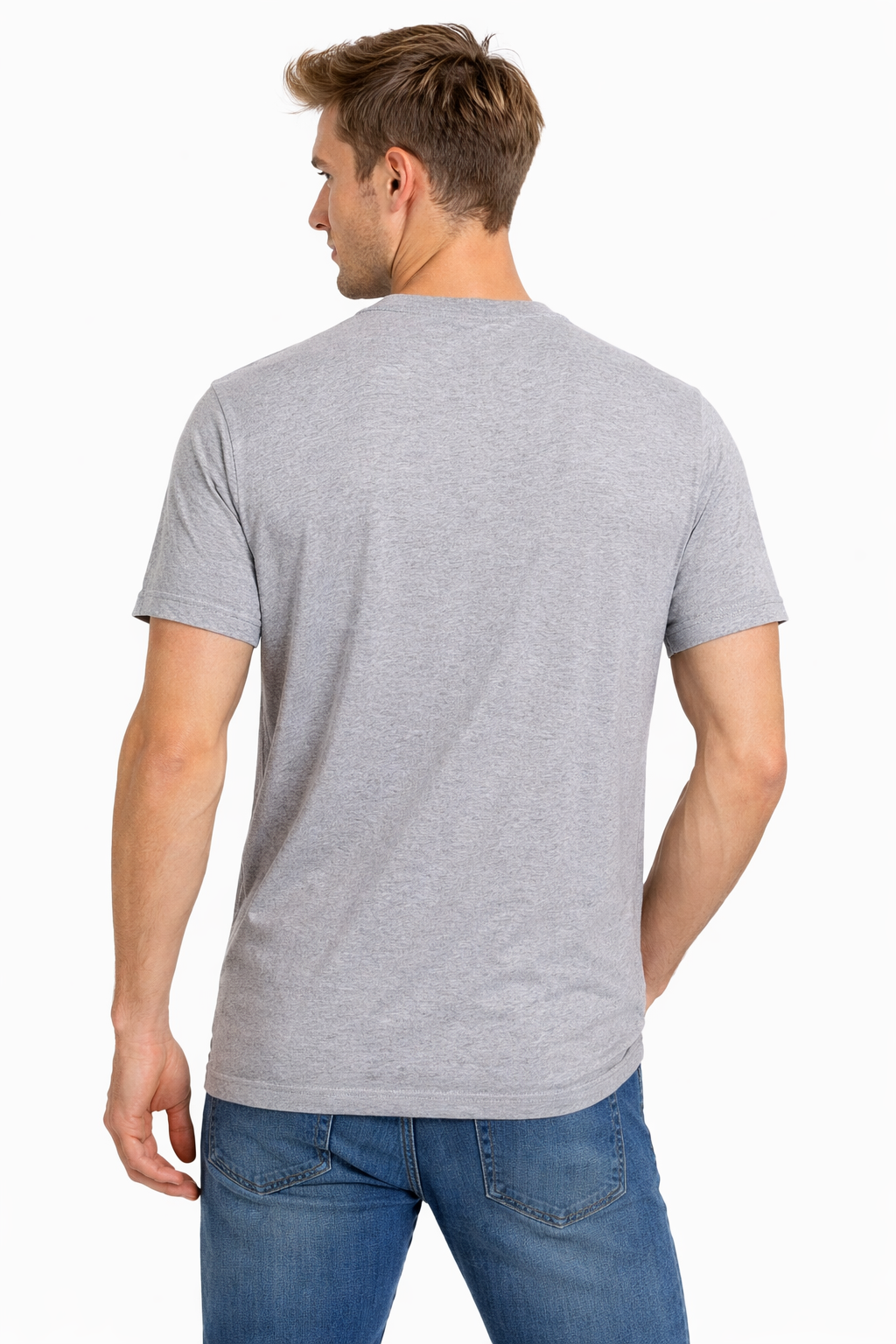 TommyHilfiger 1985 Athletic Logo T-Shirt  regular fit _ Grey