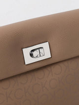 Calvin klein grained synthetic leather  with monogrambag