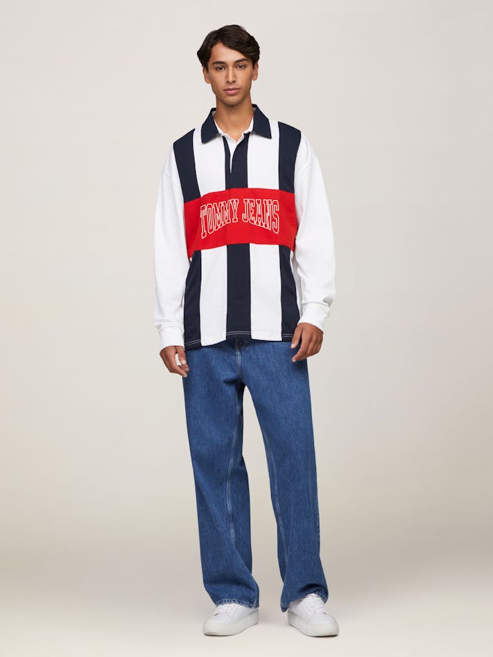 TOMMY JEANS Archive Rugby Shirt POLO  REGULER FIT
