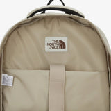 The North Face Dual Beige Backpack with Multi-Compartments
