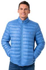 Tommy Hilfiger Men Lightweight Ultra Loft Packable Puffer Jacket _Blue
