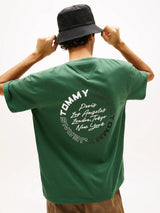 Tommy jeans Circular Back Logo round t-shirt