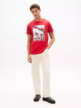 TommyHilfiger Bobsled Team GraphicT-Shirt  regular fit _ RED