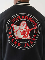 True Religion western wool varsity Men jacket _ Black