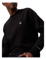 Calvin Klein Sweatshirt Logo Printed Men _ Black