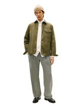 TOMMY HLFIGER Garment-Dyed Lightweight Quilted Men jacket _ Olive