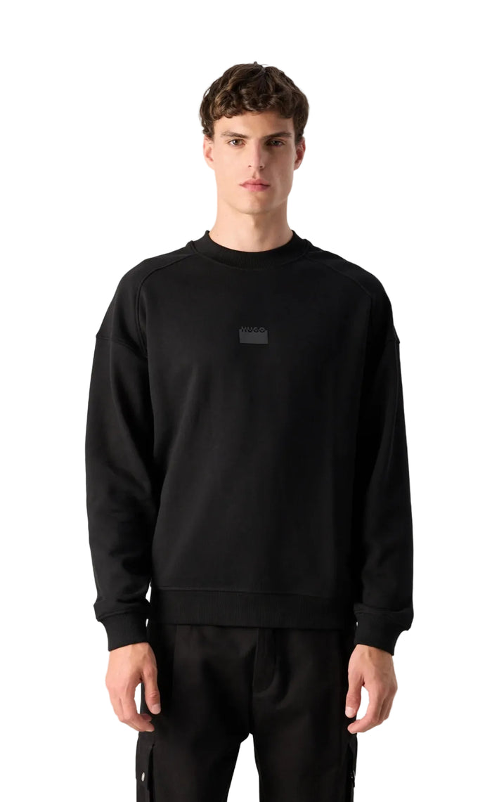 HUGO Delastcrew Sweatshirt  Men _ Black