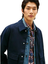 TOMMY HLFIGER Lightweight Utility Men jacket _ Navy