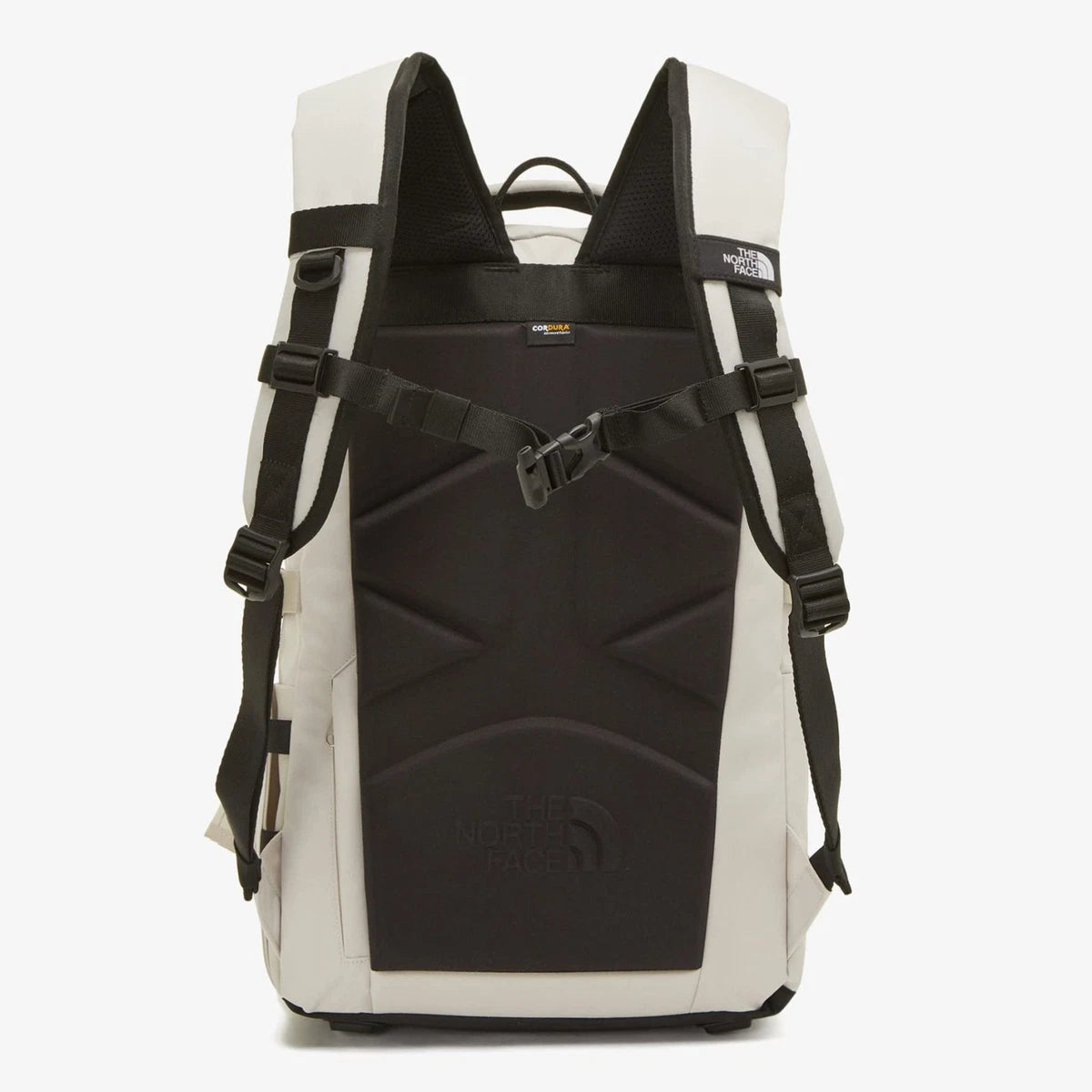 The North Face Dual Light Beige  Backpack with Multi-Compartments