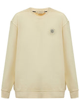 Guess Sweatshirt Logo Printed Men _ Light yellow