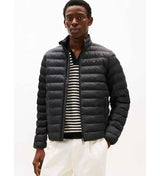 Tommy Hilfiger Men Lightweight Ultra Loft Packable Puffer Jacket _Black