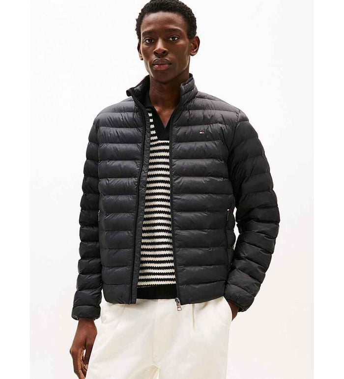 Tommy Hilfiger Men Lightweight Ultra Loft Packable Puffer Jacket _Black