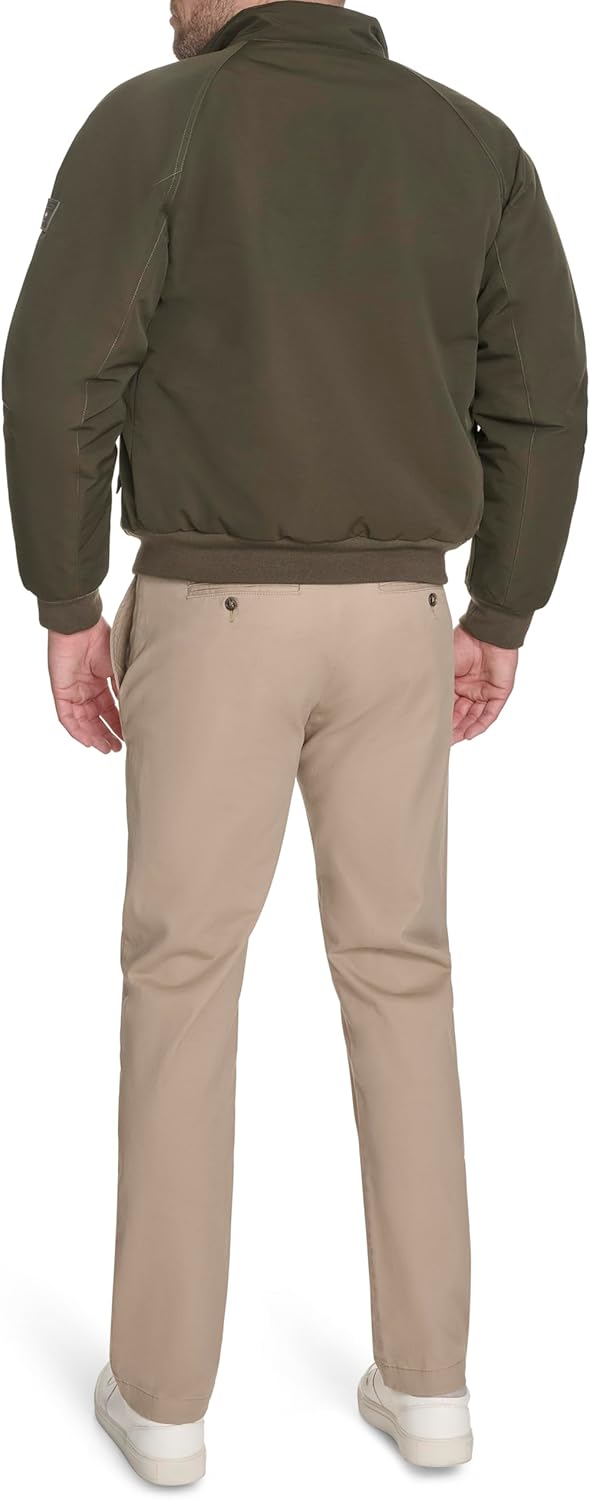 Tommy Hilfiger textile bomber jacket with lightweight  Men  Jacket Oiley