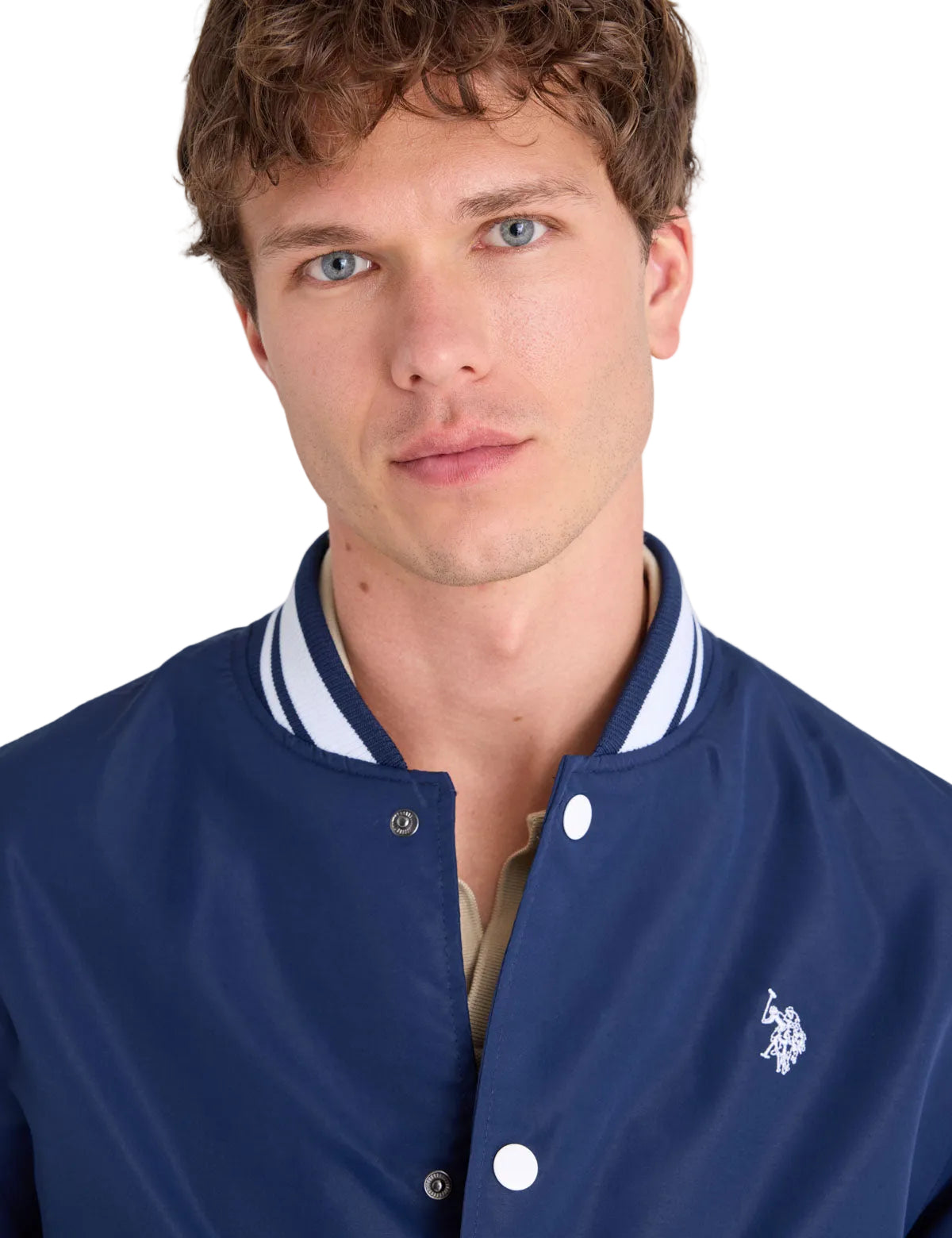 U.S. Polo Assn  Lightweight Baseball Men jacket _ Navy