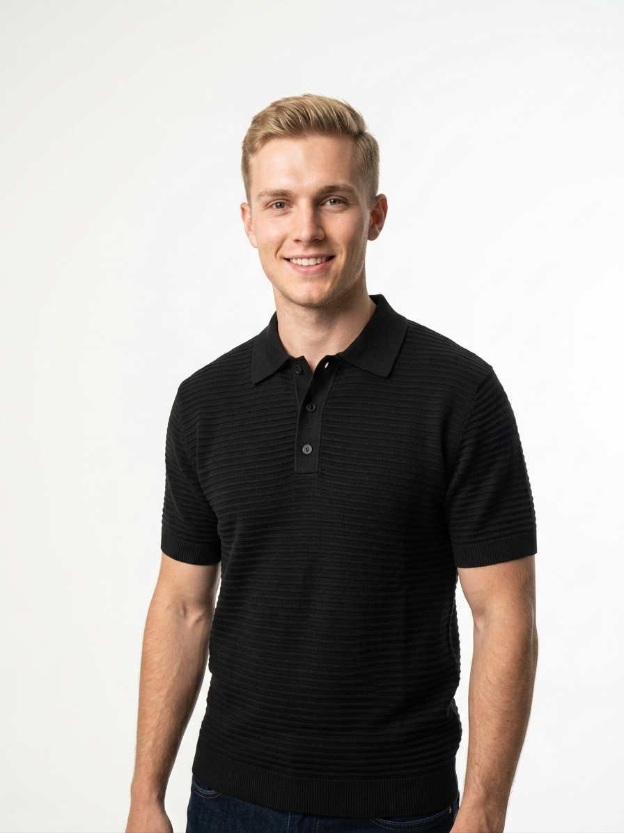 MNG Fine-knit polo