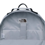 The North Face Dual Grey Silver Backpack with Multi-Compartments