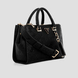 Guess Trendy Monogram Satchel Handbag