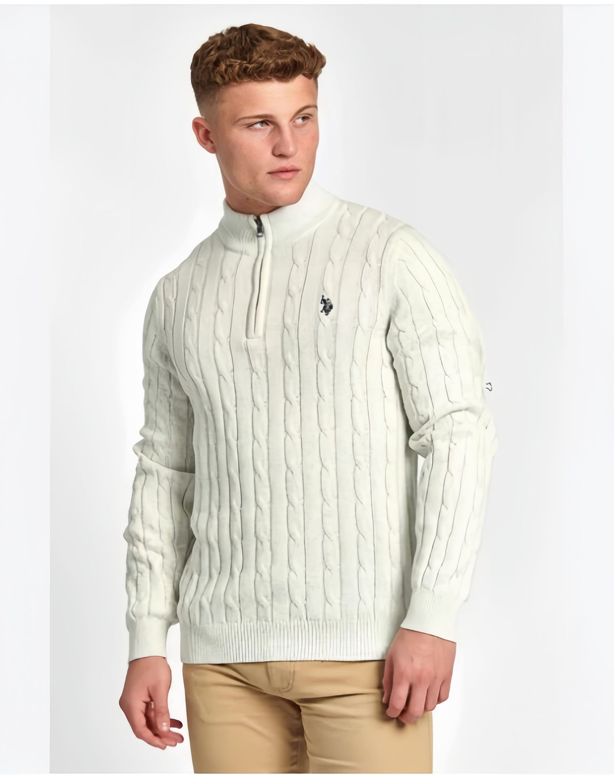 US Polo half Neck jumper Men