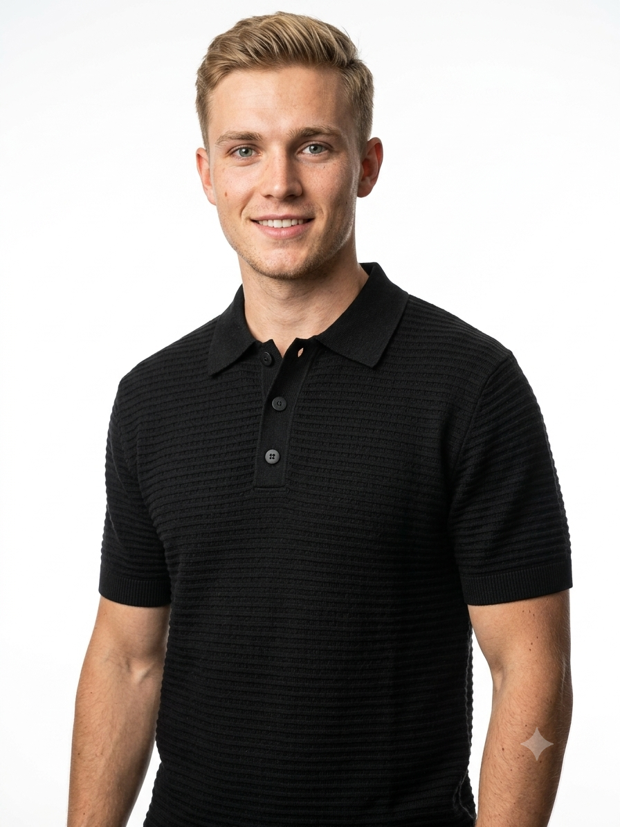MNG Fine-knit polo