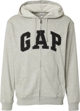 GAP Full Zip-Up Hoodie _ Light Grey
